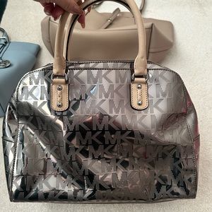 Michael Kors Gunmetal Handbag